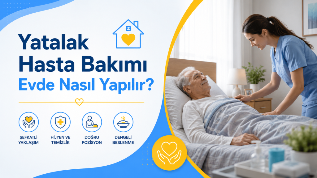 Yatalak Hasta Bakımı Evde Nasıl Yapılır?