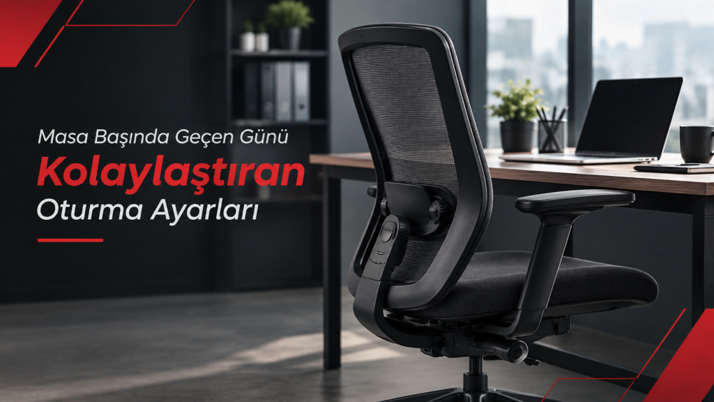 Masa Başında Geçen Günü Kolaylaştıran Oturma Ayarları